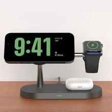 Load image into Gallery viewer, The Ultimate 3-in-1 Wireless Magnetic Charger Stand