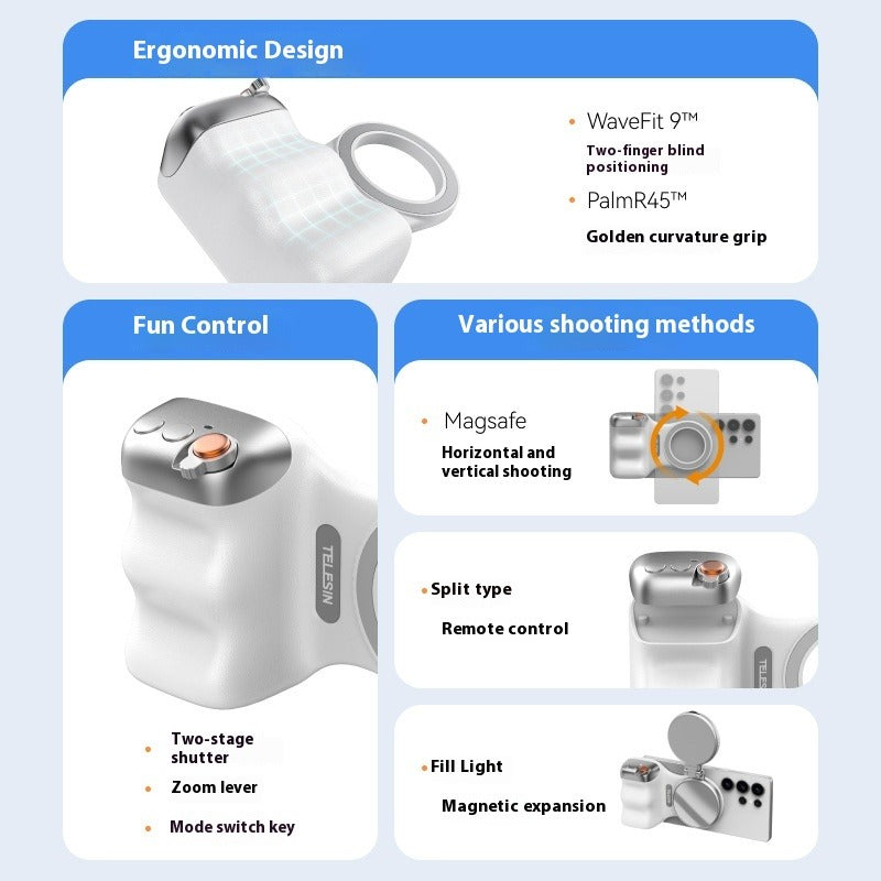 SnapMate Pro™ Bluetooth Creator Grip - The Ultimate DSLR Camera Add-on