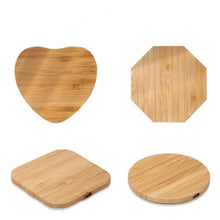 Load image into Gallery viewer, Wooden Wireless Charging Pad