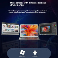 Load image into Gallery viewer, Nomad Pro: Triple-Screen Laptop Extender