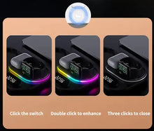 Load image into Gallery viewer, The Ultimate 4-in-1 RGB Wireless Charger Stand