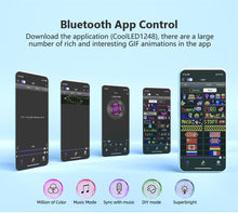Load image into Gallery viewer, Smart LED Pixel Panel – Light Up Your Space with Custom Animations