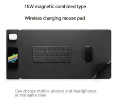 Load image into Gallery viewer, The Ultimate Magnetic Wireless Charging Mouse Pad