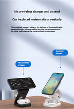 Load image into Gallery viewer, The On-the-Go 3-in-1 Foldable Wireless Charger