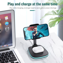 Load image into Gallery viewer, 3-in-1 Foldable Magnetic Charging Station