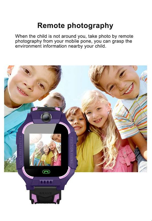 Kids GPS Smart Watch with Call & Safety Tracking