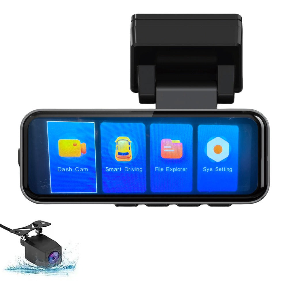 RoadGuard 4K™ Dual Dash Cam + GPS