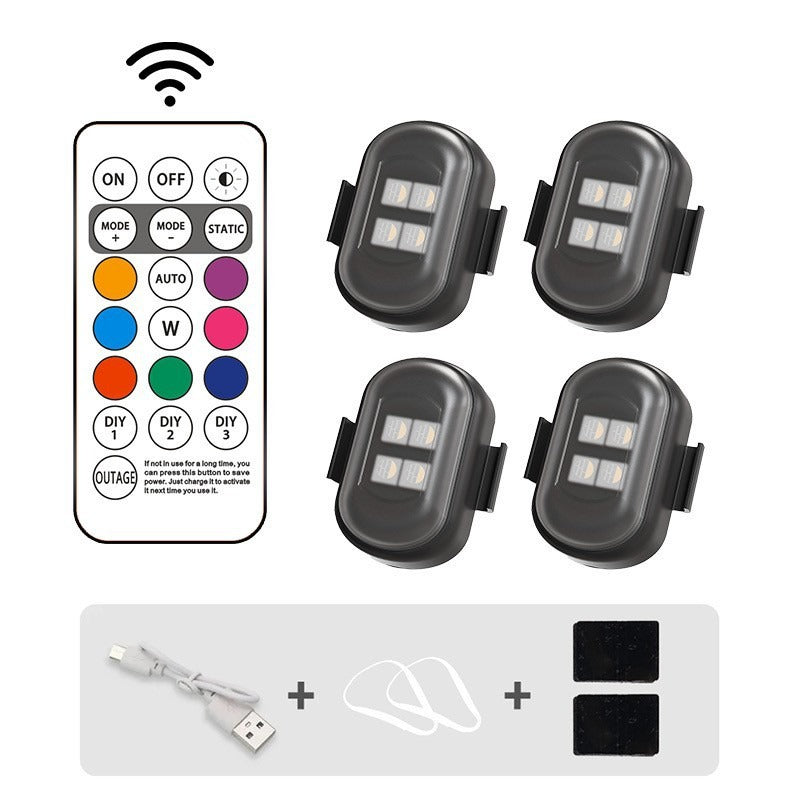 FlashPod Pro™ Wireless LED Strobe Lights — 4 Pack