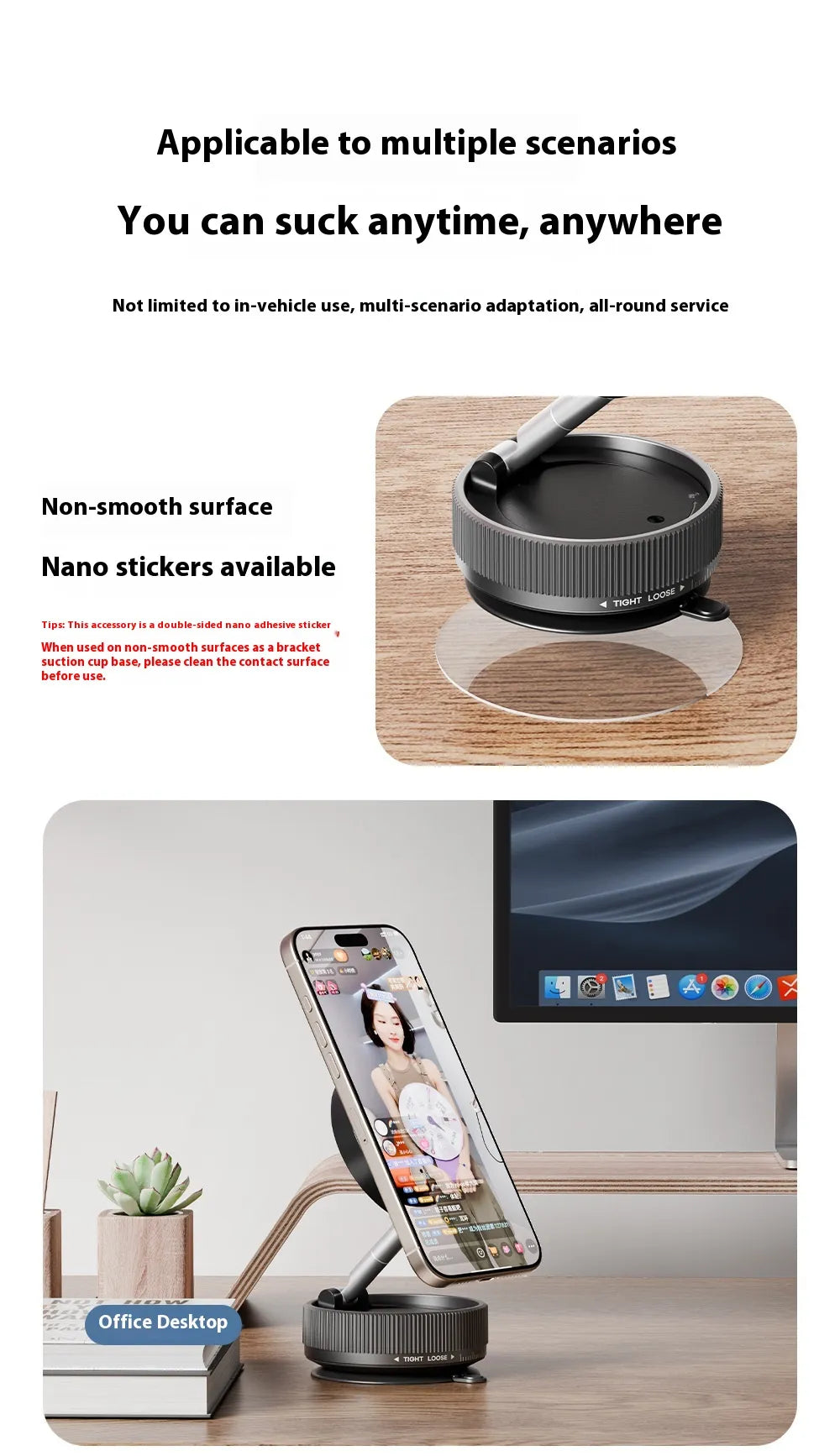 SnapSecure™ Magnetic Phone Mount