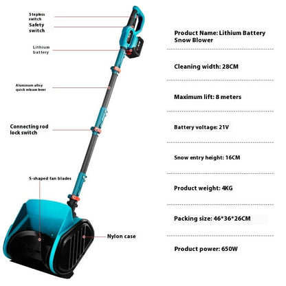 SnowLift Pro™ Cordless Snow Shovel