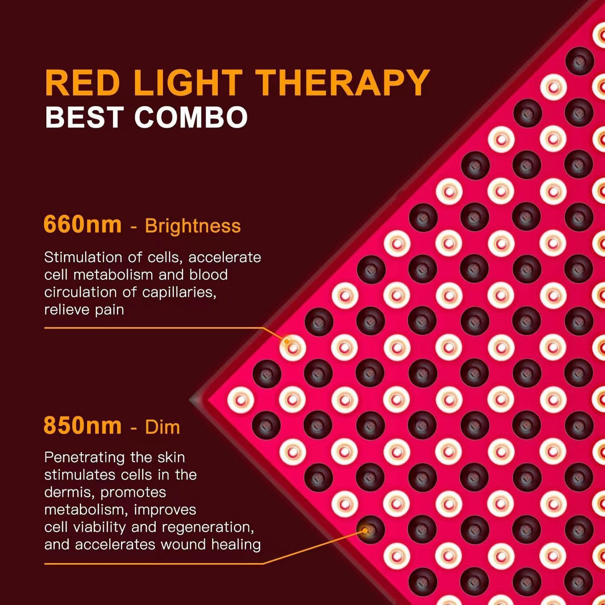 GlowRecover Pro™ Red Light Therapy Panel