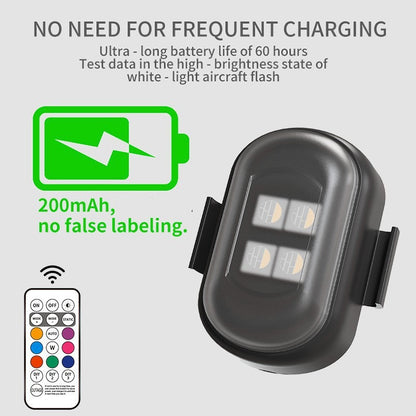 FlashPod Pro™ Wireless LED Strobe Lights — 4 Pack