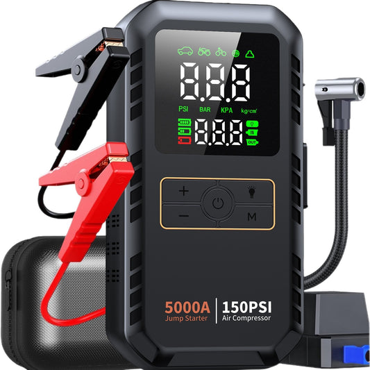 RoadReady Pro™ 4-in-1 Jump Starter & Tire Inflator