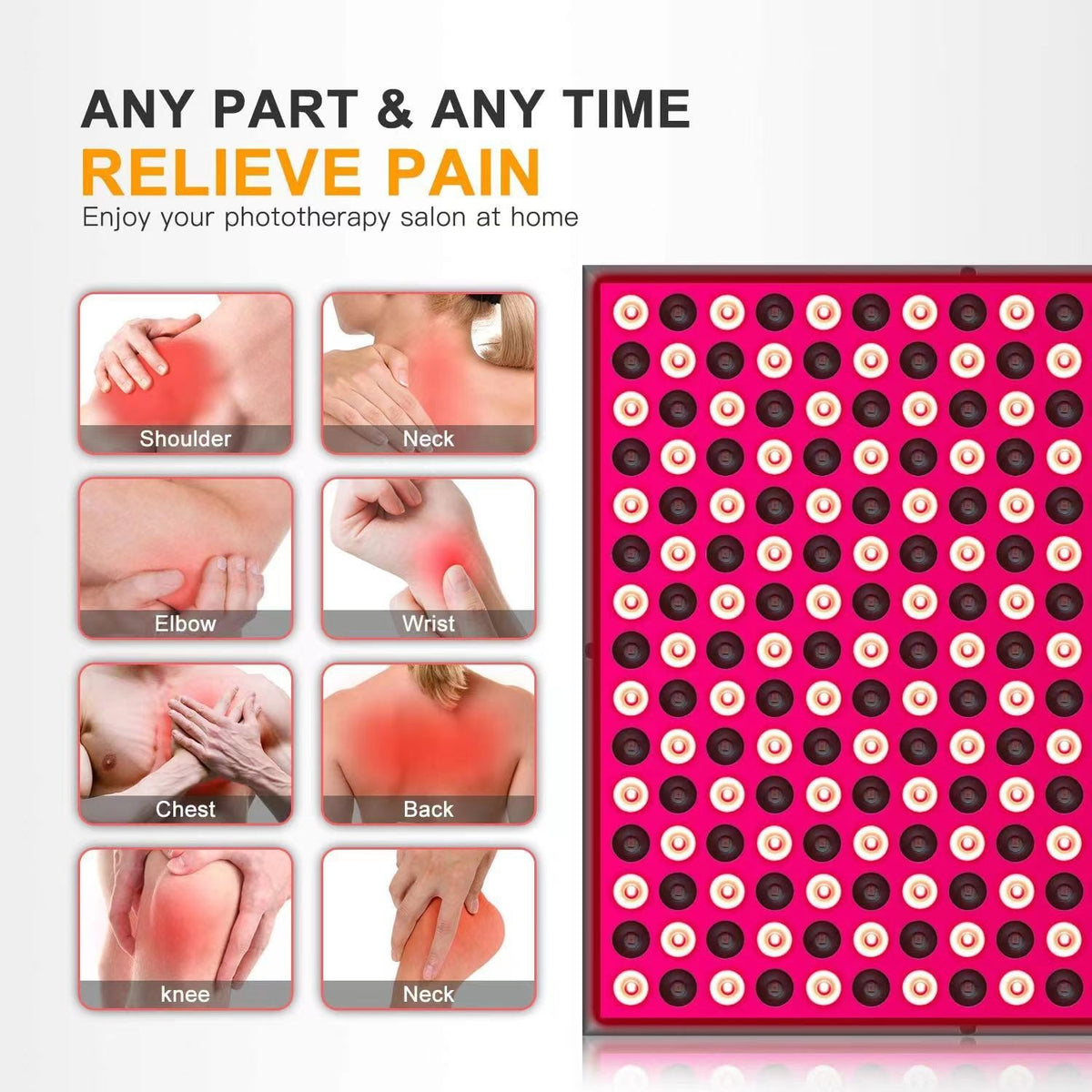 GlowRecover Pro™ Red Light Therapy Panel