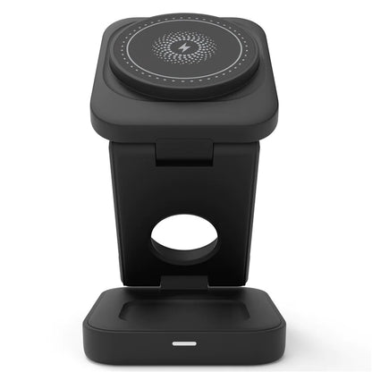 The On-the-Go 3-in-1 Foldable Wireless Charger