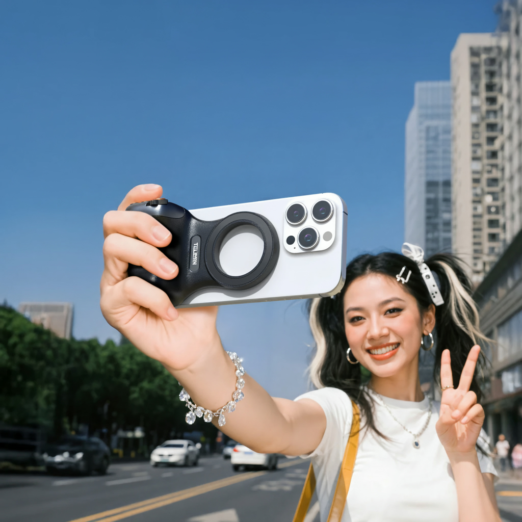 SnapMate Pro™ Bluetooth Creator Grip - The Ultimate DSLR Camera Add-on