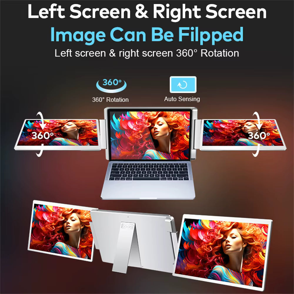 Nomad Pro: Triple-Screen Laptop Extender