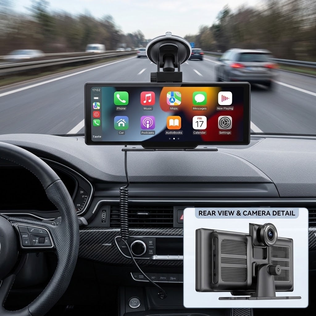 DriveHub Pro™ 4K CarPlay Dash Display