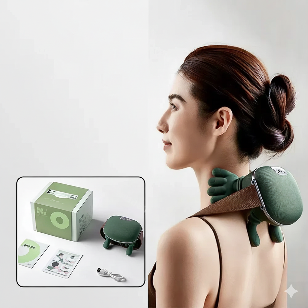 ReliefHug™ Heated Neck & Shoulder Massager