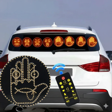 Load image into Gallery viewer, RoadMoods™ LED Rear Window Gesture Display

