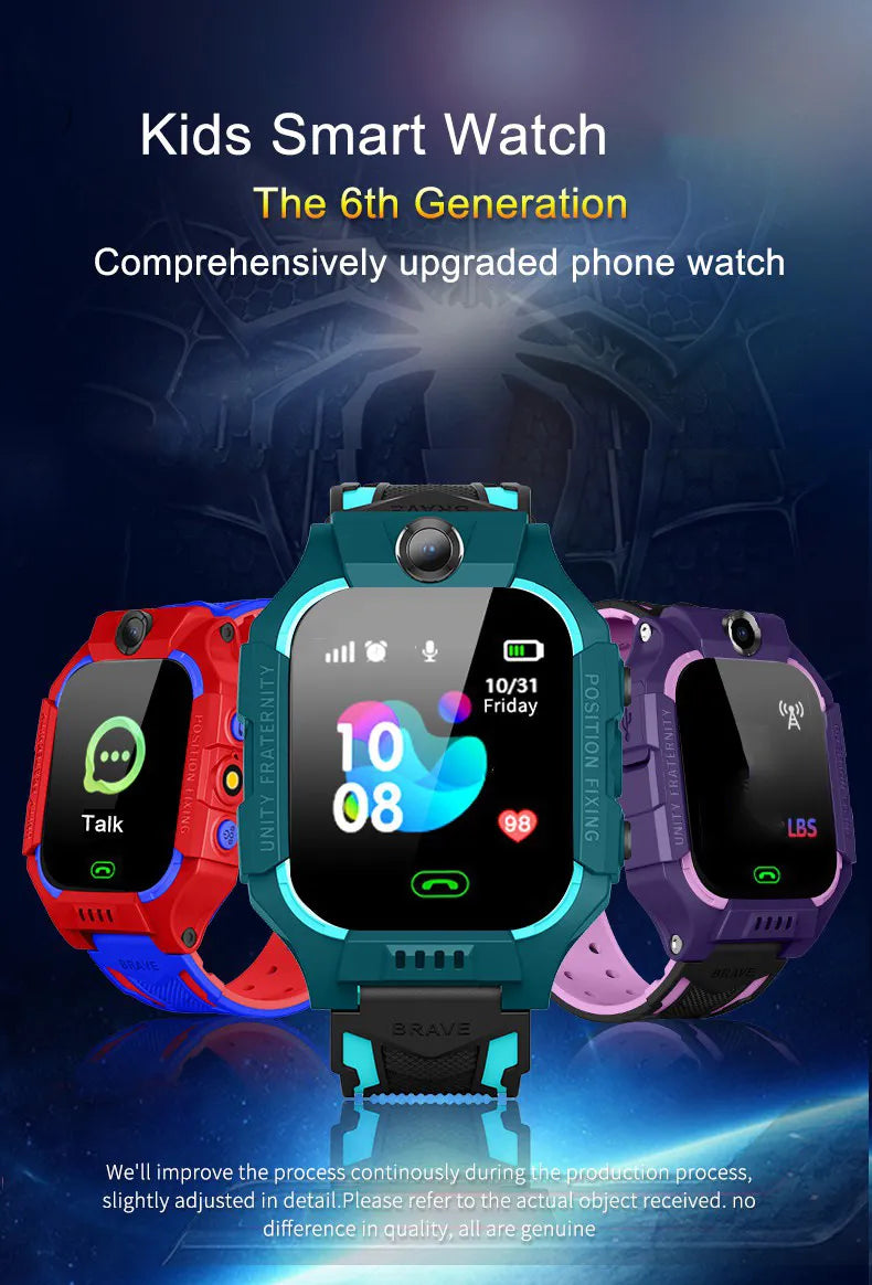 Kids GPS Smart Watch with Call & Safety Tracking