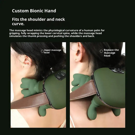 ReliefHug™ Heated Neck & Shoulder Massager