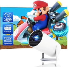 Load image into Gallery viewer, CineBeam 4K™ – Smart Mini Projector with WiFi &amp; BT
