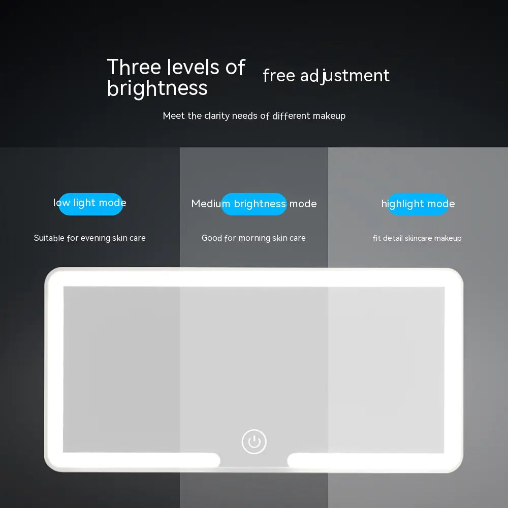 GlowUp Mirror™ – The Ultimate Car Vanity Light