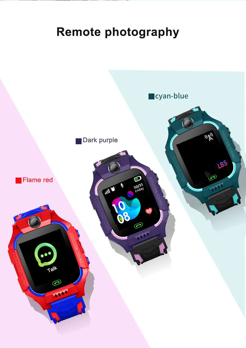 Kids GPS Smart Watch with Call & Safety Tracking