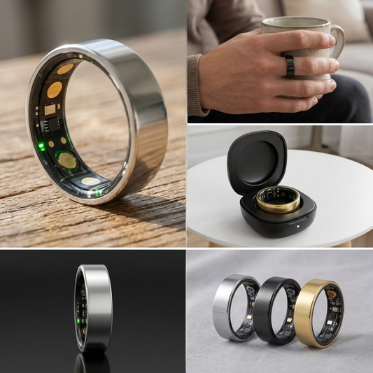 VitalSync™ Smart Health Ring – Track Your Wellness 24/7 in Style
