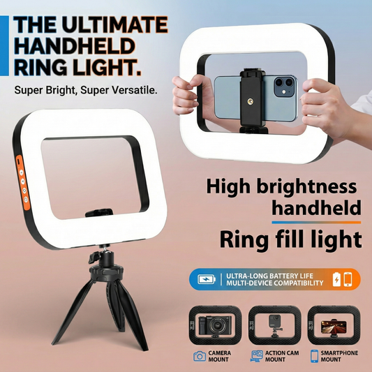 GlowFrame™ Creator Studio Light & Phone Stand