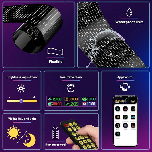 MatrixPixel Pro: Ultra-Flexible 5V Smart Panel