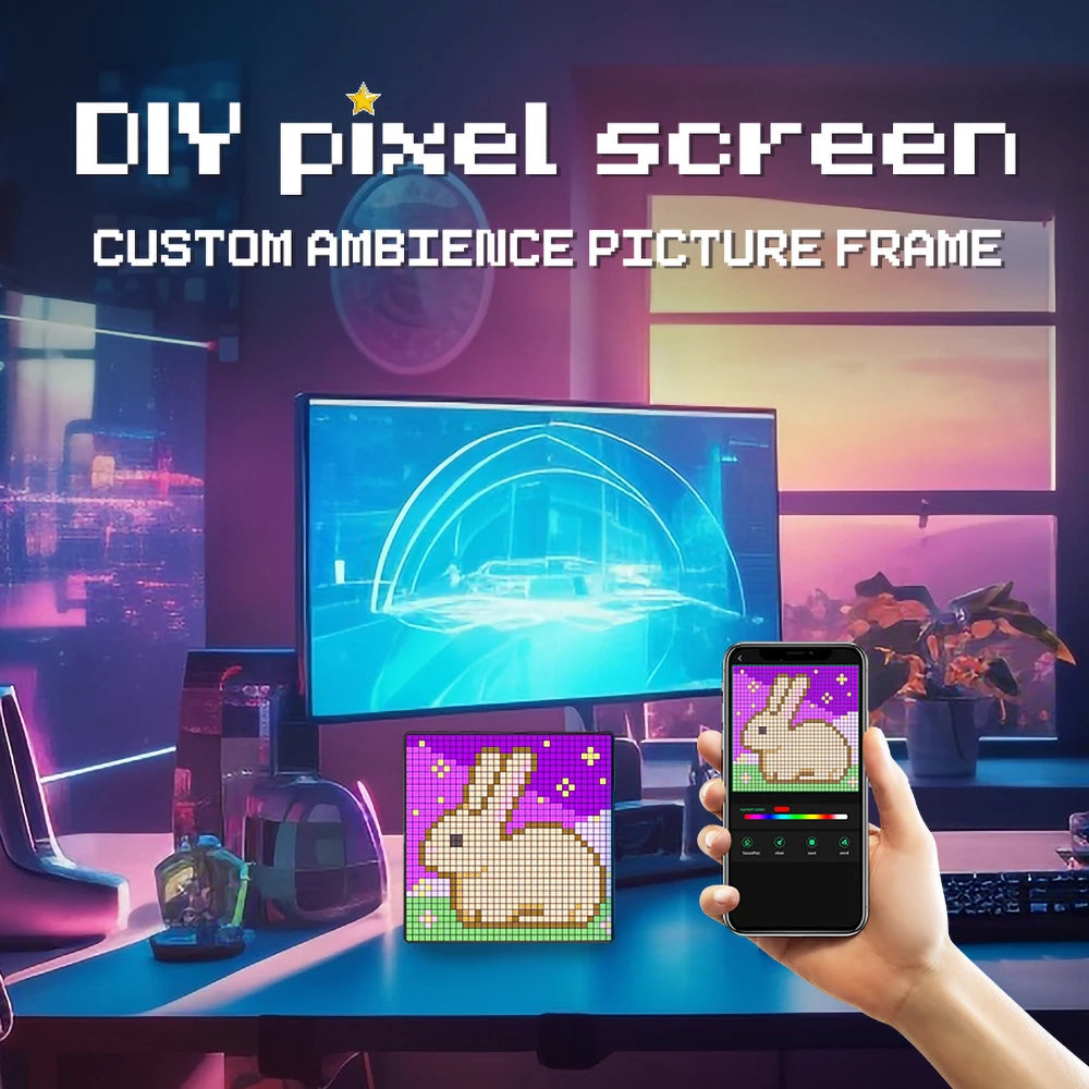 The PixelFrame™ 16x16 Smart Canvas