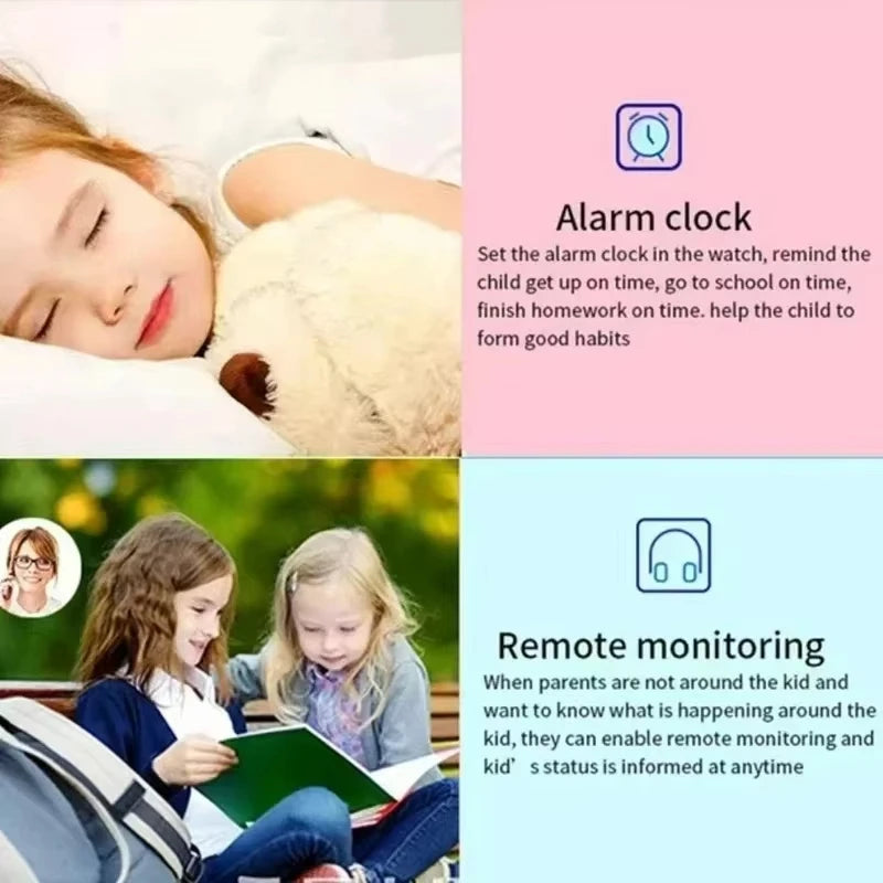 Kids GPS Smart Watch with Call & Safety Tracking