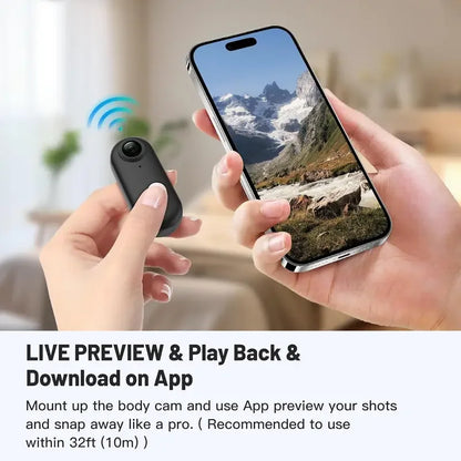 ClipCam Lite™ – Portable Body Camera for Everyday Use