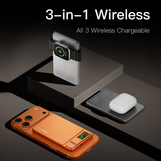 MagCharge Pro™ 10,000mAh Magnetic Power Bank