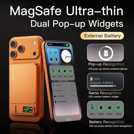 MagCharge Pro™ 10,000mAh Magnetic Power Bank