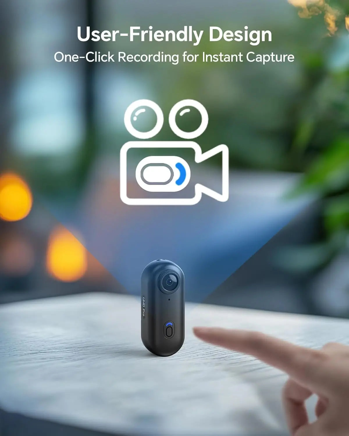 ClipCam Lite™ 4K Adventure POV Cam