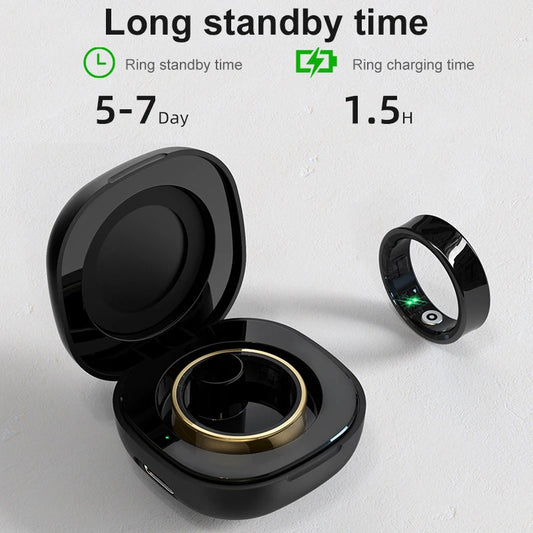 VitalSync™ Smart Health Ring – Track Your Wellness 24/7 in Style