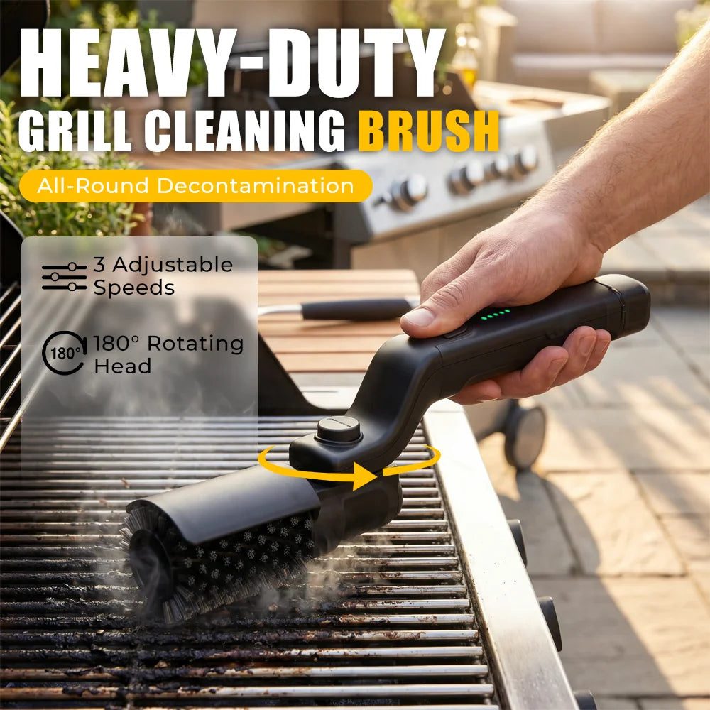GrillForce Pro™ Electric BBQ Cleaning Brush
