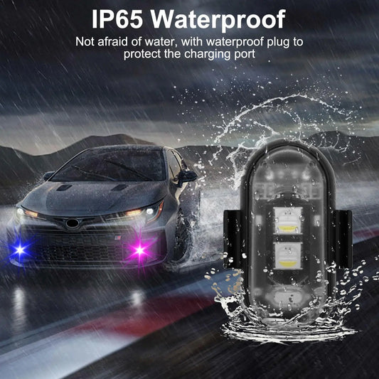 FlashPod Pro™ Wireless LED Strobe Lights — 4 Pack