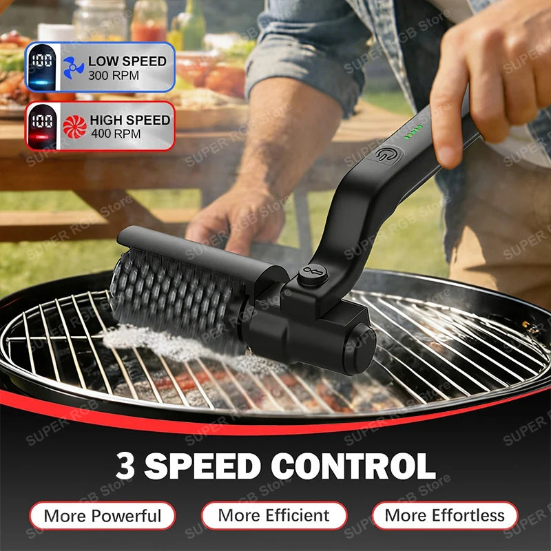 GrillForce Pro™ Electric BBQ Cleaning Brush