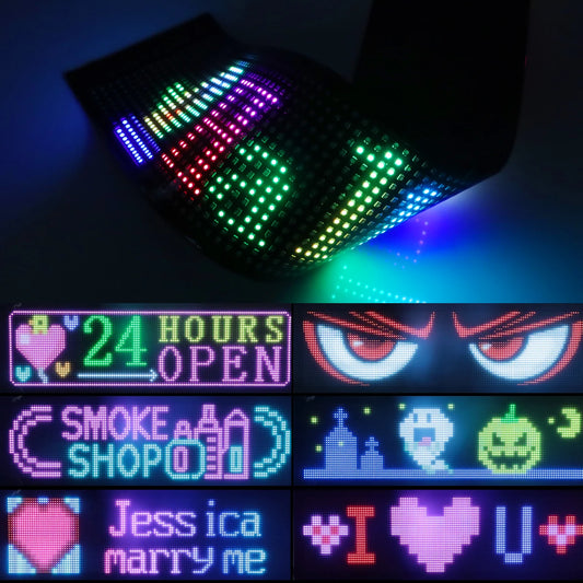 Smart LED Pixel Panel – Light Up Your Space with Custom Animations