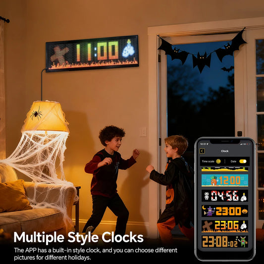 Smart LED Pixel Panel – Light Up Your Space with Custom Animations