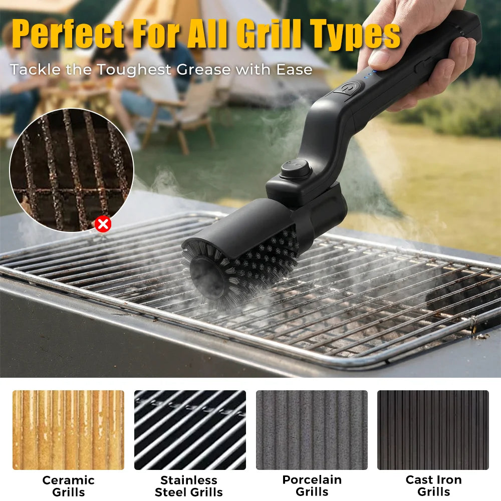GrillForce Pro™ Electric BBQ Cleaning Brush