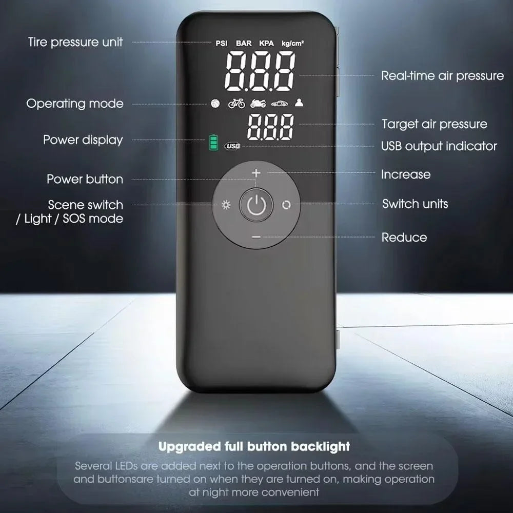 Portable Rechargeable Air Pump