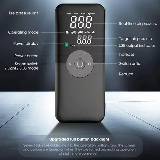 Portable Rechargeable Air Pump