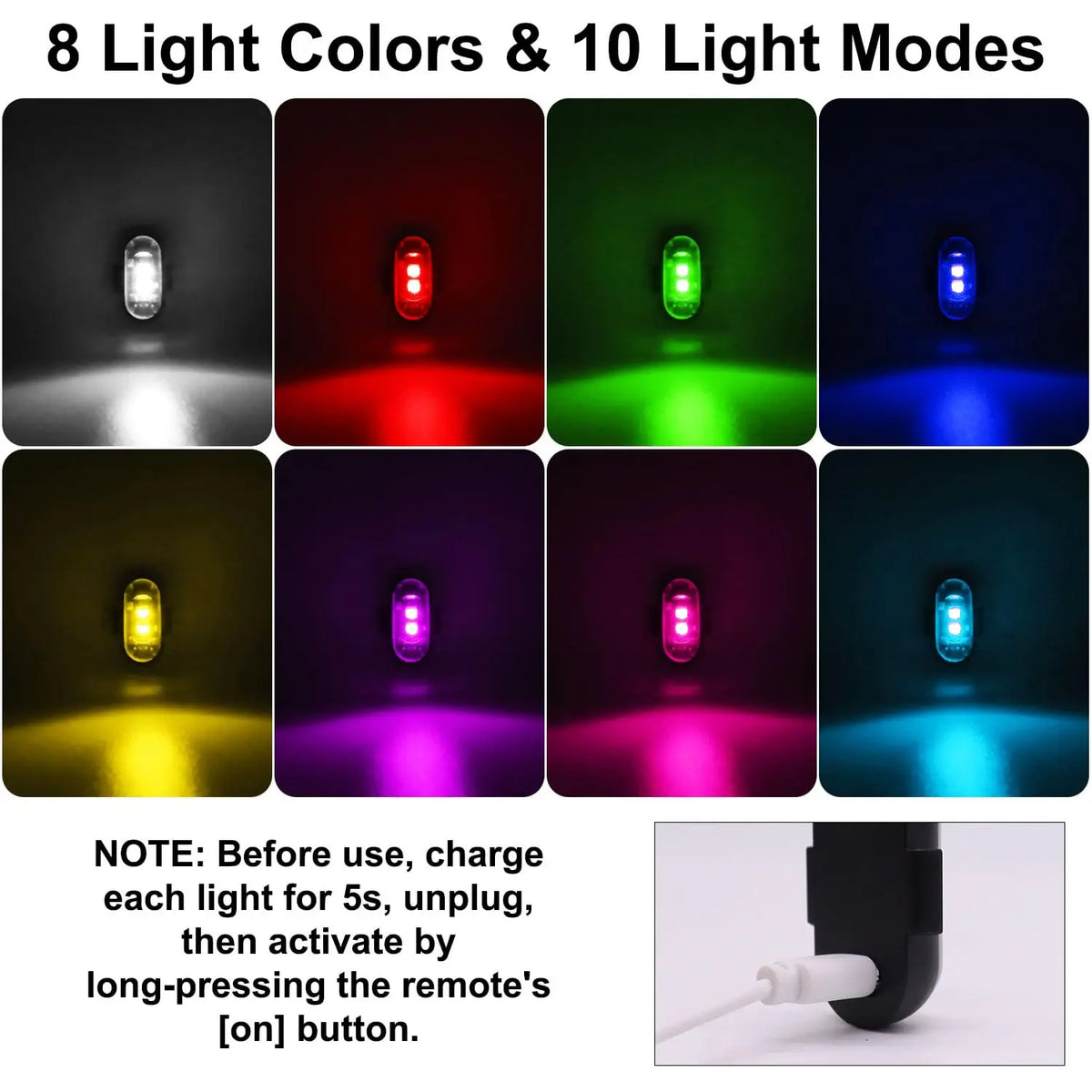 FlashPod Pro™ Wireless LED Strobe Lights — 4 Pack