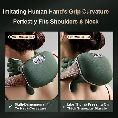 ReliefHug™ Heated Neck & Shoulder Massager