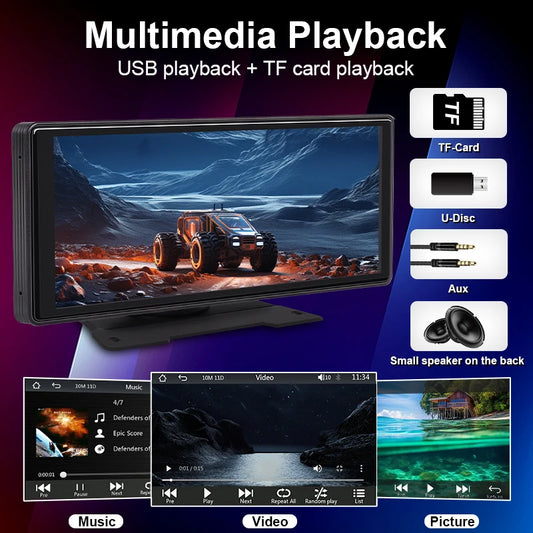 DriveHub Pro™ 4K CarPlay Dash Display